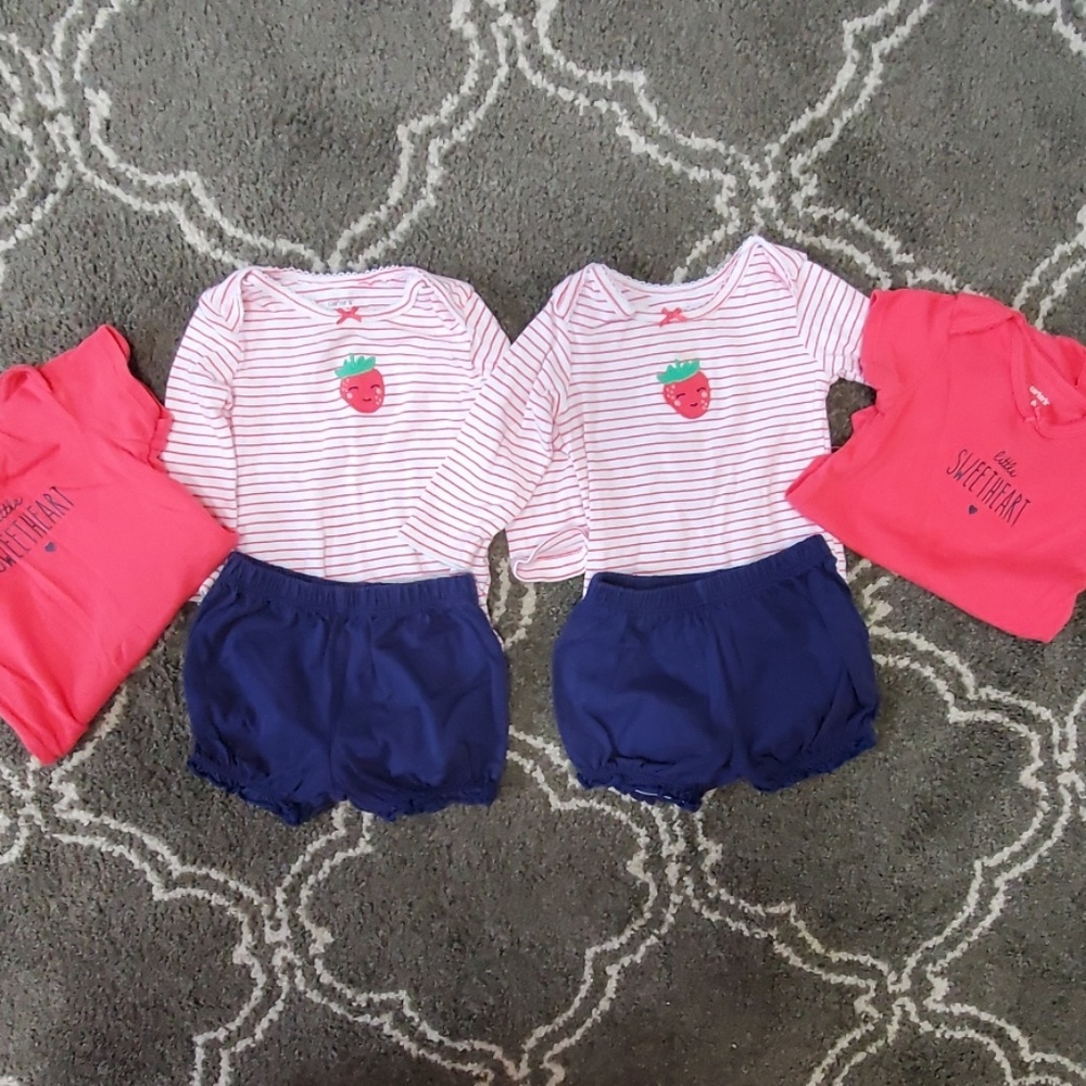TWIN Girl Bundle 6 Months